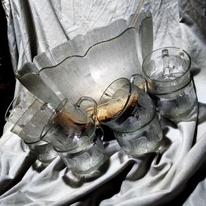 16pc Punch Bowl Set